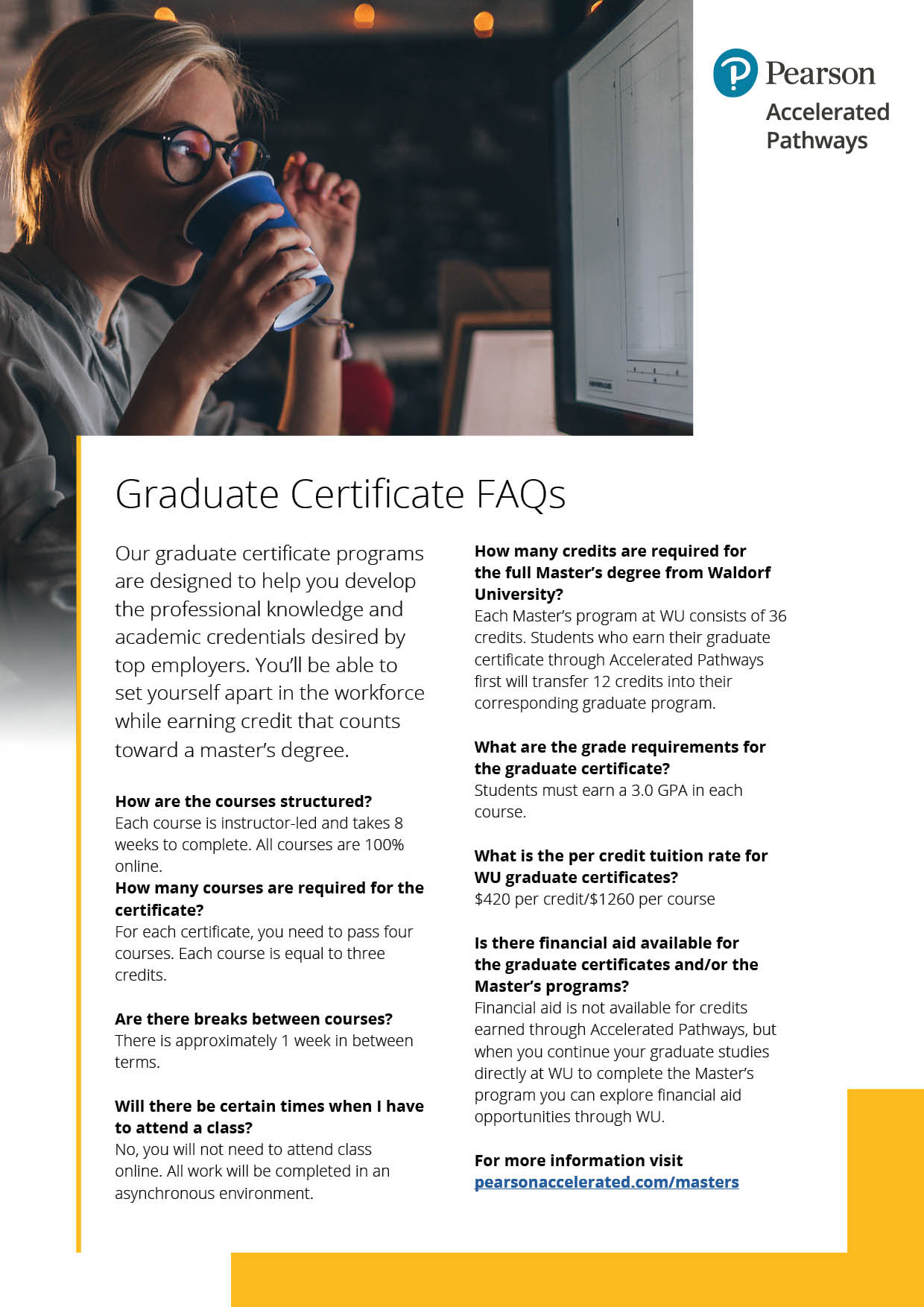 graduate certificate FAQ cover photo