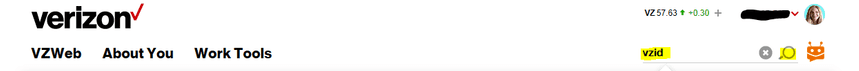 shared name id verizon